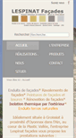 Mobile Screenshot of lespinat-facades.com